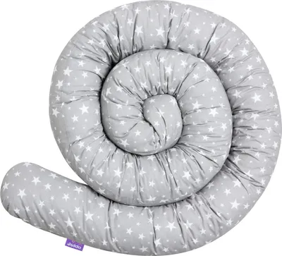 Produktbild von Grey Stars schlange Bettumrandung 300cm