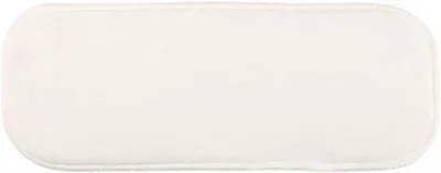 Imagen del producto de Pañales de tela para bebés y niños pequeños: insertos de algodón de 3 capas, universales, de color gris. Pañales de repuesto para pañales reutilizables.