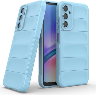 Produktbild von Handy Hülle für Samsung Galaxy A05s Grip Case Cover Schutzhülle Softgrip Farbe: Hellblau