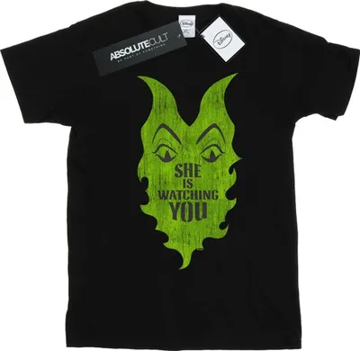 Produktbild von Disney - "The Descendants She Is Watching" T-Shirt für Herren BI22357 (S) (Schwarz)
