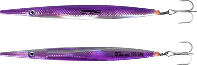 Produktbild von Spro Mefo Inline Eel Herring 95 16G - Meerforellenblinker, Gewicht:24g, Länge:12cm, Farbe:Purple