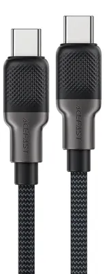 Obrázek produktu pro Acefast – datový kabel Type-C na Type-C, 60 W, rychlé nabíjení, 1,2 m – černý