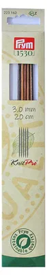 Produktbild von Kousenbreinadeln, farbig, 20 cm, 3,00 mm