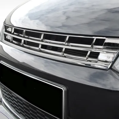 Image de Grille de calandre Sport Grille chromée sans emblème pour VW Polo V 6R