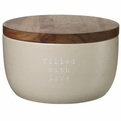 Produktbild von ASA Dose, filled with love  d. 15 cm, h. 9 cm
