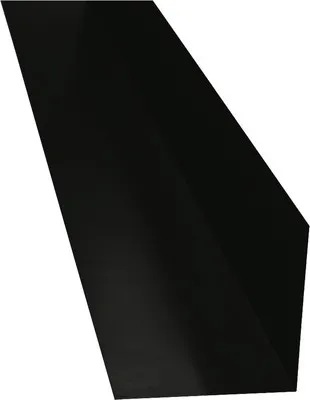 Produktbild von PRECIT Winkelblech ohne Wasserfalz Anthrazitgrau RAL 7016 2000 mm x 125 mm x 125 mm