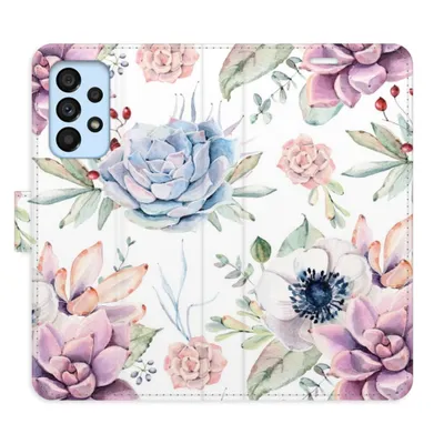 Produktbild von iSaprio flip pouzdro Sukkulenten Muster pro Samsung Galaxy A53 5G