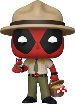 Image de Figurka Vinylowa Deadpool w Mundurze Leśnika 9 cm – Funko POP! Marvel