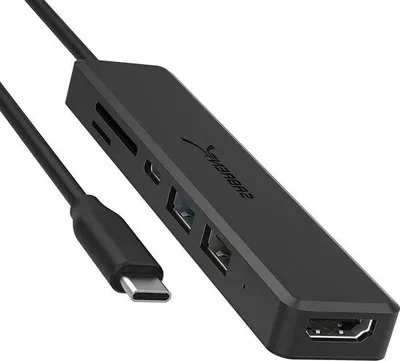 Immagine prodotto di Hub multiporta USB-C con 4K, 60 W, USB 3.0 e lettore di schede SD