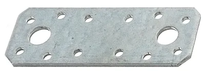 Zdjęcie produktu dla Alberts 846367 Łączniki płaskie, ocynkowane metodą Sendzimira, 96 x 35 mm, zestaw 150 sztuk