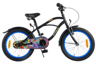 Produktbild von Batman Kinderfahrrad - Jungen - 18 Zoll - Schwarz