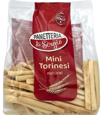 Image de Panetteria di Sergio Mini Torinesi 150g – Mini biscuits croustillants italiens