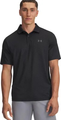 Produktbild von Under Armour Golf Matchplay Printed Kurzarm-poloshirt Schwarz S Mann Schwarz S