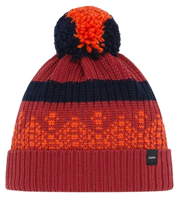 Produktbild von Eisbär Strickmütze Norrak mit Bommel, Farbe:Orange