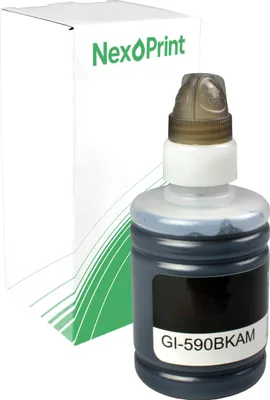 Produktbild von Druckerpatrone kompatibel zu Canon GI-590BK 1603C001 schwarz Pixma G 4410 G 4400 G 3515 G 3510 G 3501