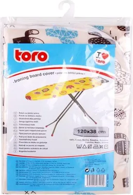 Obrázek produktu pro TORO Potah na žehlící prkno, 38 x 120 cm_EXTUTC