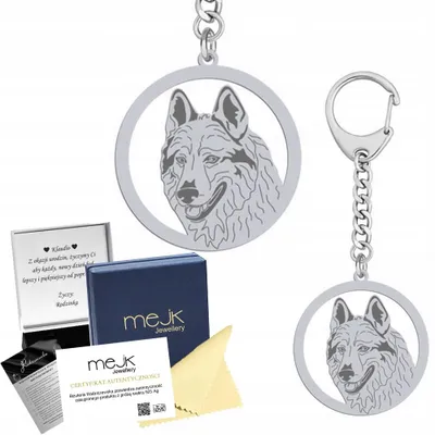 Produktbild von Mejk Jewellery Wilczak Czechosłowacki Schlüsselanhänger Silber 925