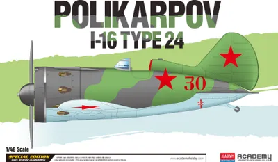 Imagen del producto de Kit de modelismo de avión 12314 – Polikarpov I-16, modelo 24, escala: (1:48)