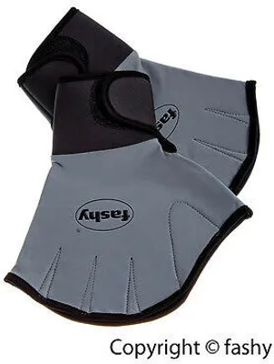 Produktbild von fashy Aqua Handschuhe Neopren L grau/schwarz