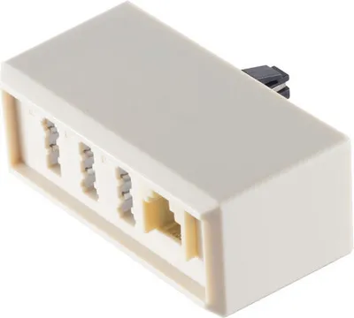 Produktbild von TAE F-Stecker / NFN + Western-Buchse 6/4