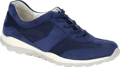 Produktbild von Gabor ROLLINGSOFT Damenschuhe - bequeme Schnür- Halbschuhe blau Freizeit NEU
