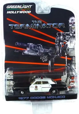Produktbild von Greenlight 44790-C Dodge Monaco "Police" 1977 - Hollywood Series 19 "Terminator" Maßstab 1:64