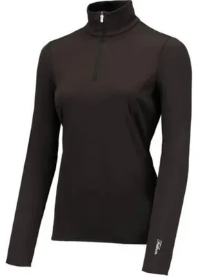 Produktbild von Falcon Damen Skipullover aus Polyester atmungsaktiv Schwarz Größe L/40