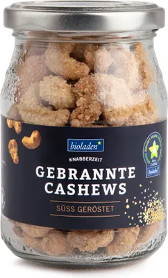 Produktbild von Cashews gebrannt 125g 12er Pack