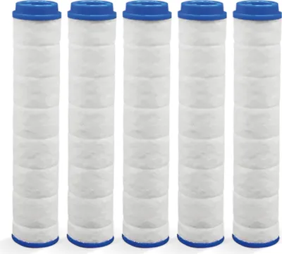 Produktbild von 5er-Set Filter für Handbrause - SAVEWATER DELUXE - VENTEO - Auswechselbarer Filter - Für Duschkopf - Partikelfiltersystem - Spart und filtert das Wasser
