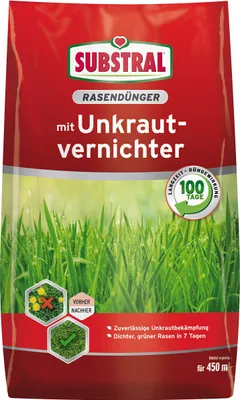 Produktbild von Substral Rasen-Dünger mit Unkrautvernichter - 9 kg