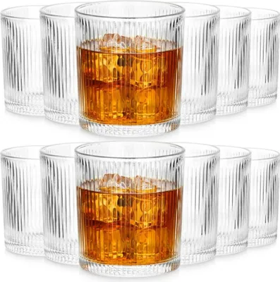 Produktbild von Vilde | Gläser - Whiskygläser - aus Glas - Transparent - 310 ml - 12 Stück - Spülmaschinenfest