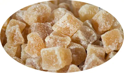 Productafbeelding van Eder Gewürze - Geroosterde gemberblokjes, gesuikerde variant - 1 kg