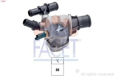 Produktbild von FACET Thermostat Kühlmittel 88°C für FIAT Strada Pickup (178) PALIO Weekend (178DX)