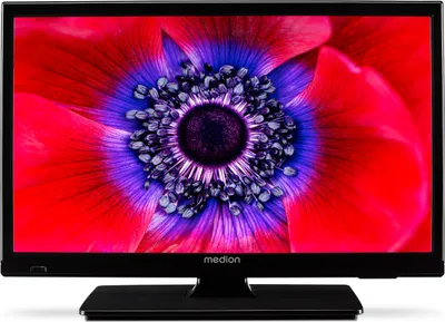 Produktbild von MEDION 47 cm (19 Zoll) HD Fernseher (perfekt für Camping Wohnmobil LKW Garten, 12V KFZ Car-Adapter, Triple Tuner Receiver, HDMI, USB, MD 819000)