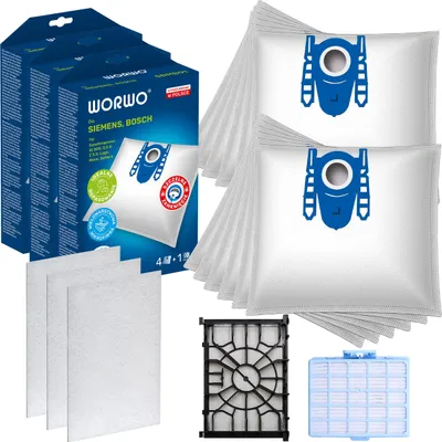 Produktbild von Bosch Gl-30 12 Stk. Hepa-Filter Propower 2.0 Ersatz-Staubsaugerbeutel
