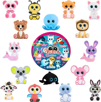 Produktbild von Blue Ocean Glubschis Sammelfiguren Muschel Serie 4 - Glubschi Figur - Alle 16 Figuren