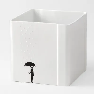 Produktbild von Bildergeschichten Gefäß "Regenschirm"