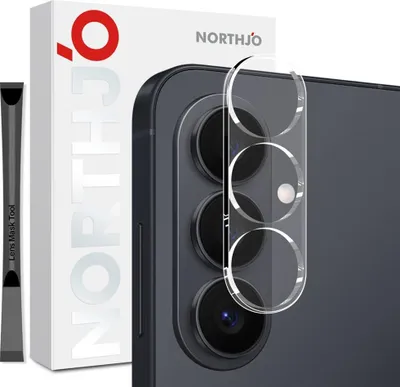 Produktbild von Samsung Galaxy S26 Plus Kamera Objektivschutz - NORTHJO 9H Panzerglas - Transparent