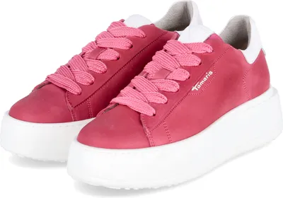 Zdjęcie produktu dla Tamaris Sneaker - Różowy zamsz Rozmiar: 38 Regularny