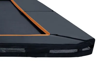 Produktbild von Avyna PRO-LINE Trampolin-Sicherheitsnetz – Inground – 305 x 225 cm (223) – Schwarz
