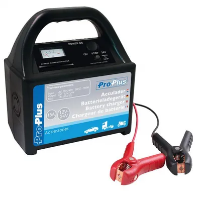 Obrázek produktu pro Nabíječka baterií 12V/24V 15Amp.