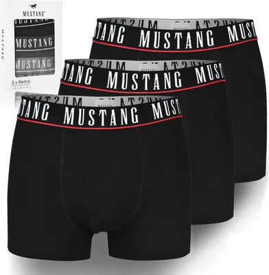 Obrázok produktu pre Mustang Pánske boxerky Bavlna 3 kusy 4200, XL