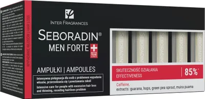 Produktbild von SEBORADIN Men Forte+ Ampullen für Haarausfall, 14 x 5,5 ml