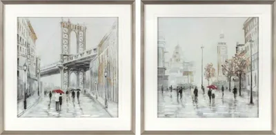 Immagine prodotto di Tela DKD Home Decor in polistirolo 60 x 3 x 60 cm 63 x 3 x 63 cm