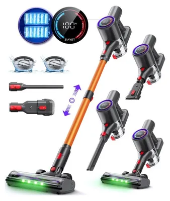 Kabelloser Staubsauger, 45 kPa, 2 Akkus, 90 Min, 6-in-1