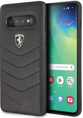 Obrázek produktu pro Ferrari Hardcase FEHQUHCS10LBK S10e G970 ern Ochrann kryt