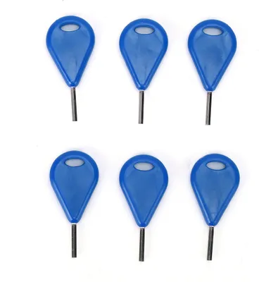 Obrázek produktu pro 6 ks/balení Surfboard Fin Hex -Key -Surfing Accessories Surfing EquipmentBlue