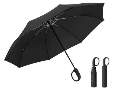 Imagen del producto de Paraguas automático para golf con mango resistente a las tormentas