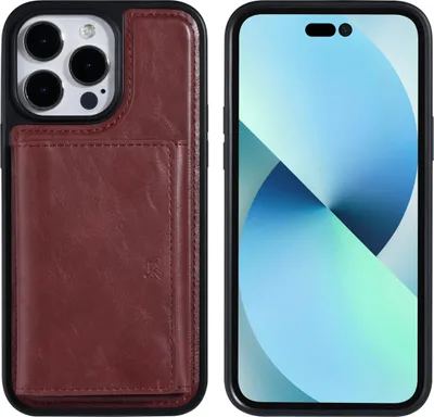 Obrázek produktu pro UNIQ Accessory iPhone 14 Pro Max Hardcase Backcover - Whiteh odnímatelné pouzdro na karty - Red