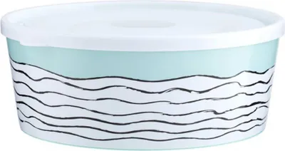 Produktbild von Lebensmittelbehälter runder Kunststoffbehälter mint 1l